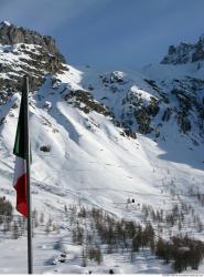 Photo Textures of Background Snowy Mountains