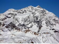 Photo Textures of Background Snowy Mountains