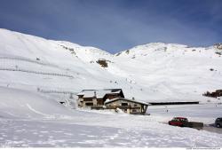 Photo Textures of Background Snowy Mountains