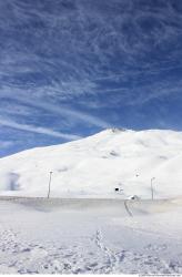 Photo Textures of Background Snowy Mountains