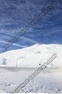 Photo Texture of Background Snowy Mountains