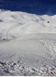 Photo Textures of Background Snowy Mountains