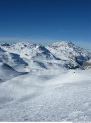 Photo Textures of Background Snowy Mountains