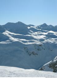 Photo Textures of Background Snowy Mountains