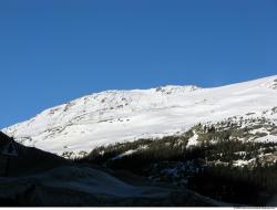 Photo Textures of Background Snowy Mountains