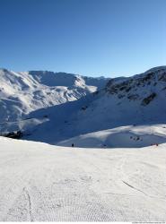 Photo Textures of Background Snowy Mountains