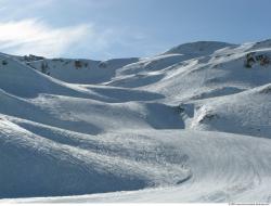 Photo Textures of Background Snowy Mountains