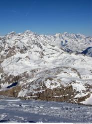 Photo Textures of Background Snowy Mountains