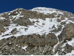 Photo Textures of Background Snowy Mountains