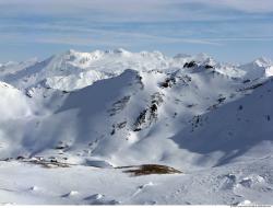 Photo Textures of Background Snowy Mountains