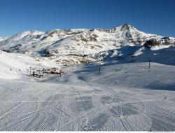 Photo Textures of Background Snowy Mountains