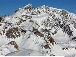 Photo Textures of Background Snowy Mountains