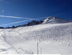 Photo Textures of Background Snowy Mountains