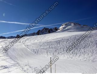 Photo Texture of Background Snowy Mountains