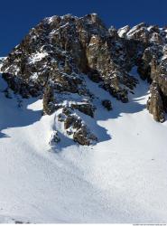 Photo Textures of Background Snowy Mountains