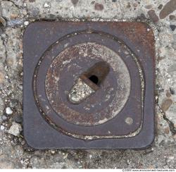 Ground Sewer Grate