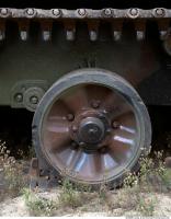 Photo Texture of Tank Wheel