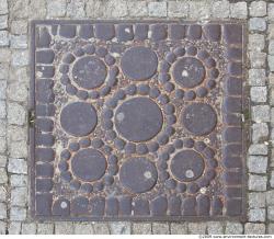 Ground Sewer Grate