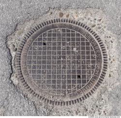 Ground Sewer Grate