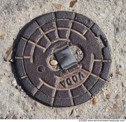 Ground Sewer Grate