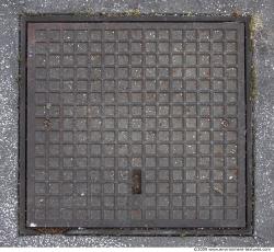 Ground Sewer Grate