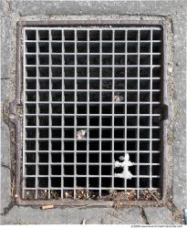 Ground Sewer Grate