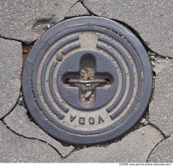 Ground Sewer Grate