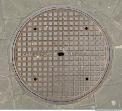 Ground Sewer Grate