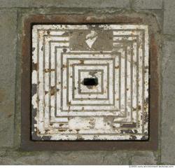 Ground Sewer Grate