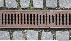 Ground Sewer Grate