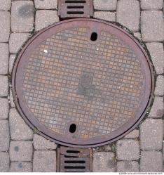 Ground Sewer Grate