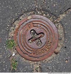 Ground Sewer Grate