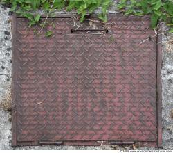 Ground Sewer Grate