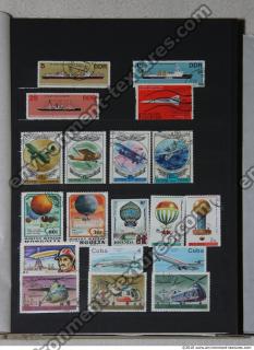Photo Textures of Postage Stamps