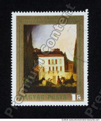 Photo Textures of Postage Stamp