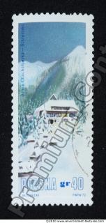 Photo Texture of Postage Stamp