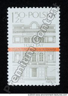 Photo Texture of Postage Stamp