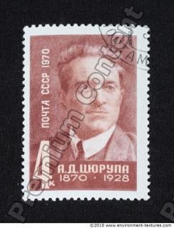 Photo Texture of Postage Stamp