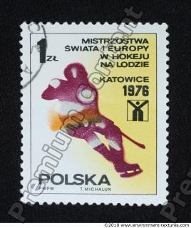 Photo Texture of Postage Stamp