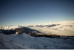 Photo Textures of Background Snowy Mountains