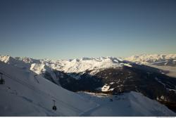 Photo Textures of Background Snowy Mountains