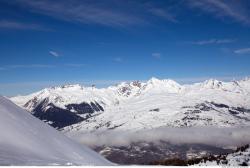 Photo Textures of Background Snowy Mountains