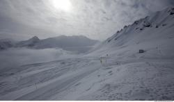 Photo Textures of Background Snowy Mountains