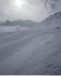 Photo Textures of Background Snowy Mountains