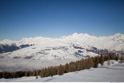 Photo Textures of Background Snowy Mountains