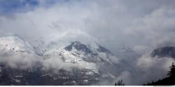 Photo Textures of Background Snowy Mountains