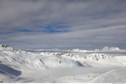 Photo Textures of Background Snowy Mountains