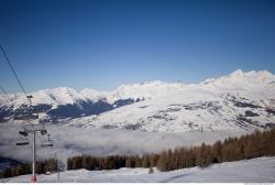 Photo Textures of Background Snowy Mountains