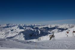 Photo Textures of Background Snowy Mountains