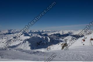 Photo Texture of Background Snowy Mountains